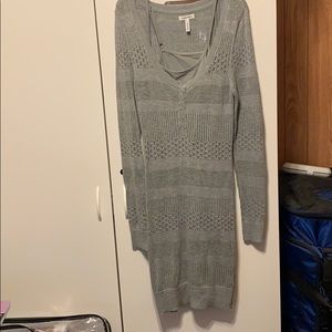 Aeropostale light weight sweater dress with slip